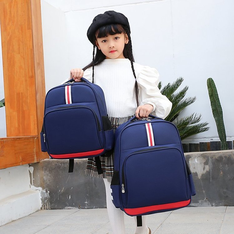 Nylon Backpack with Zipper Closure - Large and Small Sizes