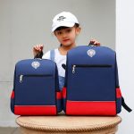 Nylon Backpack with Zipper Closure - One Size