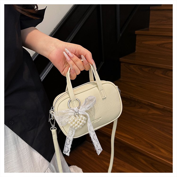 PU Crossbody Shoulder Handbag with Zipper Closure Summer 2025 - Image 3