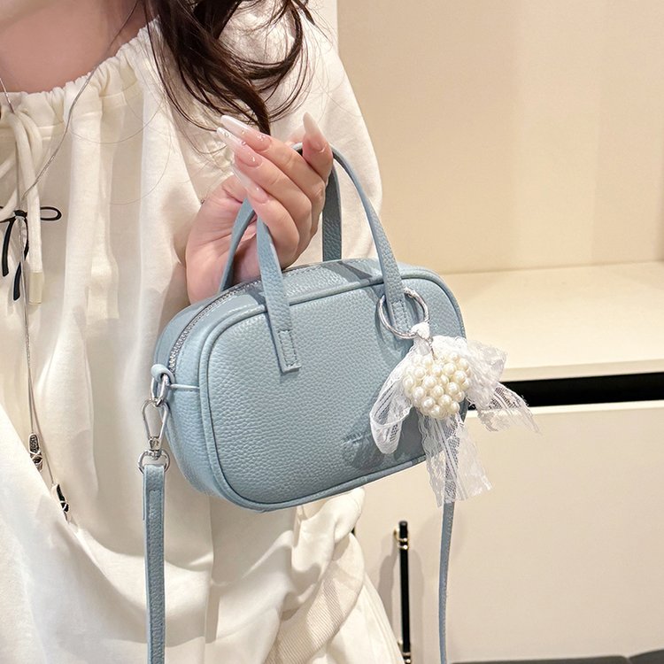 PU Crossbody Shoulder Handbag with Zipper Closure Summer 2025 - Image 4