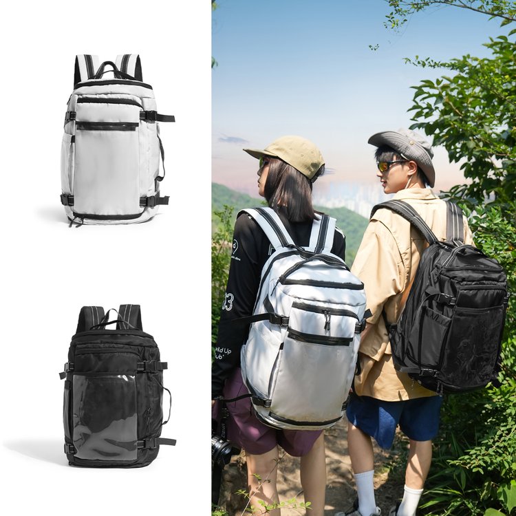 Oxford Fabric Backpack with Zipper Closure - Fall 2026 Medium
